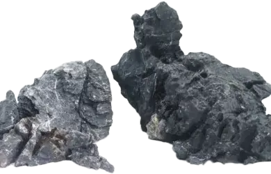 Rataj Amano rock Kameň  L 25-35cm, čierny