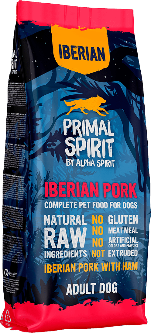 Primal Spirit Dog Ibérske bravčové zo šunkou 12kg