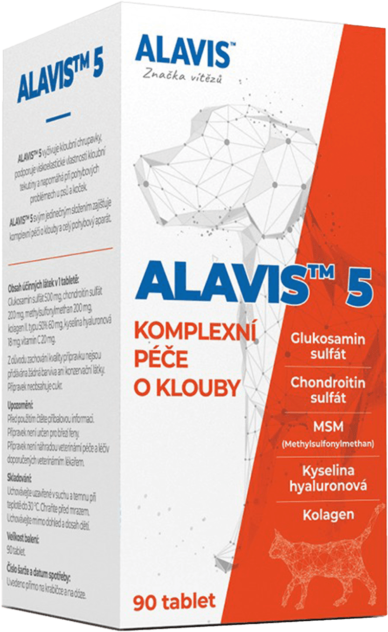 Tablety Alavis 5 pre psy a mačky 90 tbl