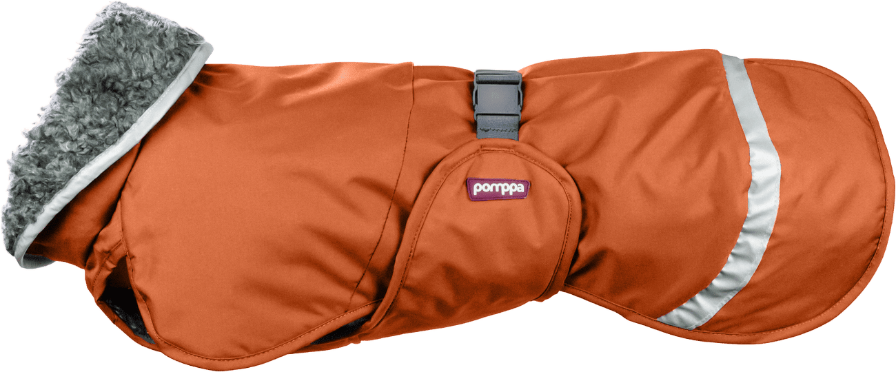 Zimný kabát Pomppa Perus Rust 34