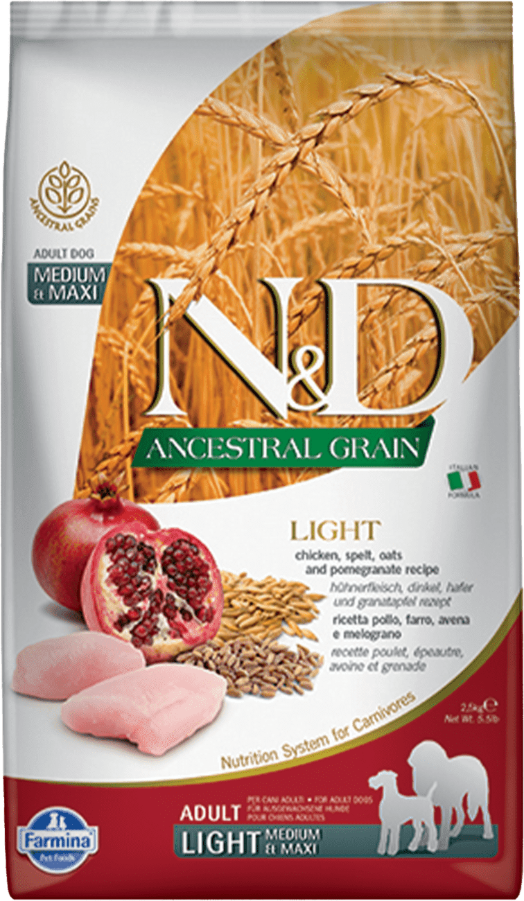ND Dog LG Light kura a granátové jablko 2,5 kg