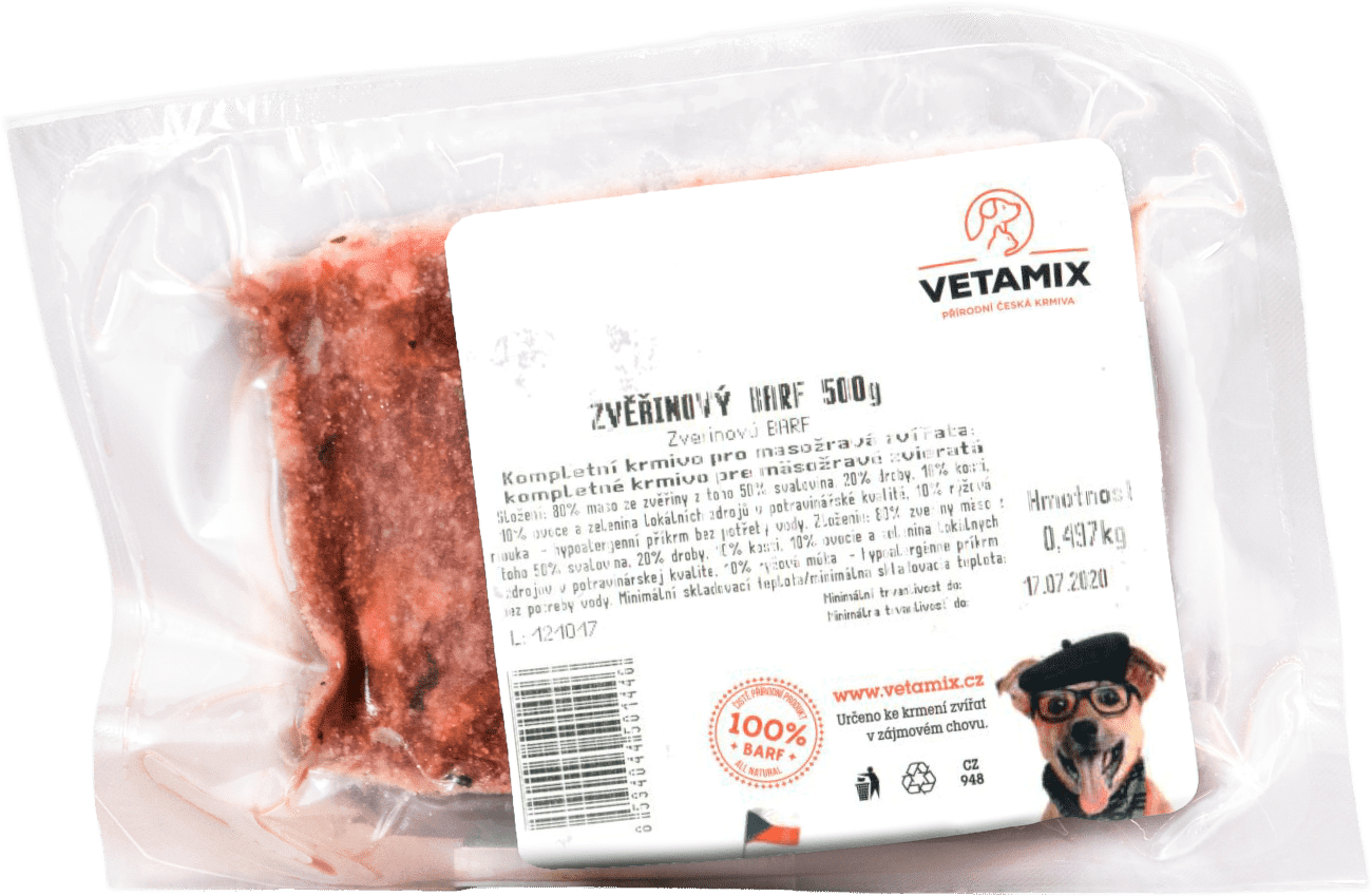 Barf Vetamix zverinový 500g