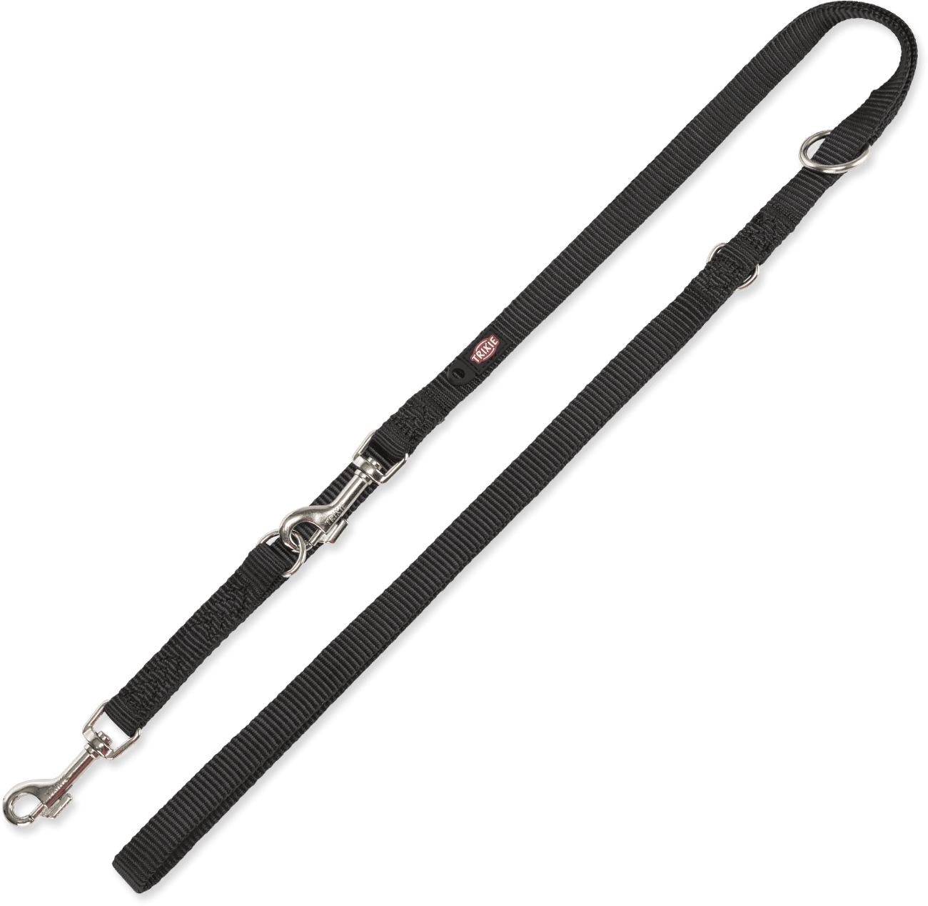 Vodítko Trixie Premium predlžovací XS–S čierne