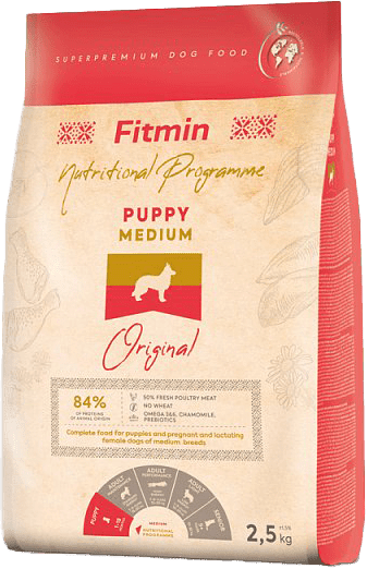Krmivo Fitmin Medium Puppy Poultry 2,5 kg