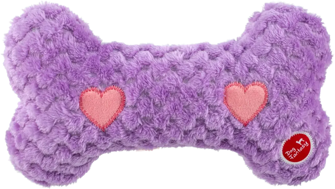 Hračka Dog Fantasy Cuddle kosť nahrievacia tyrkysová 23 cm