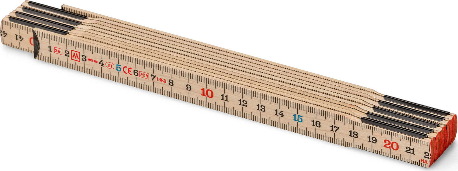 METRIE Slimboy skladací meter 2 m, prírodný