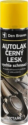 Den Braven Autolak čierny lesk 400 ml TECTANE