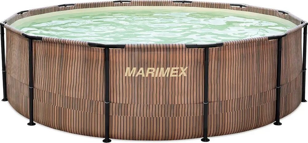 MARIMEX Bazén s konštrukciou Florida 4,57 × 1,32 m so skimmerom – motív TEAK