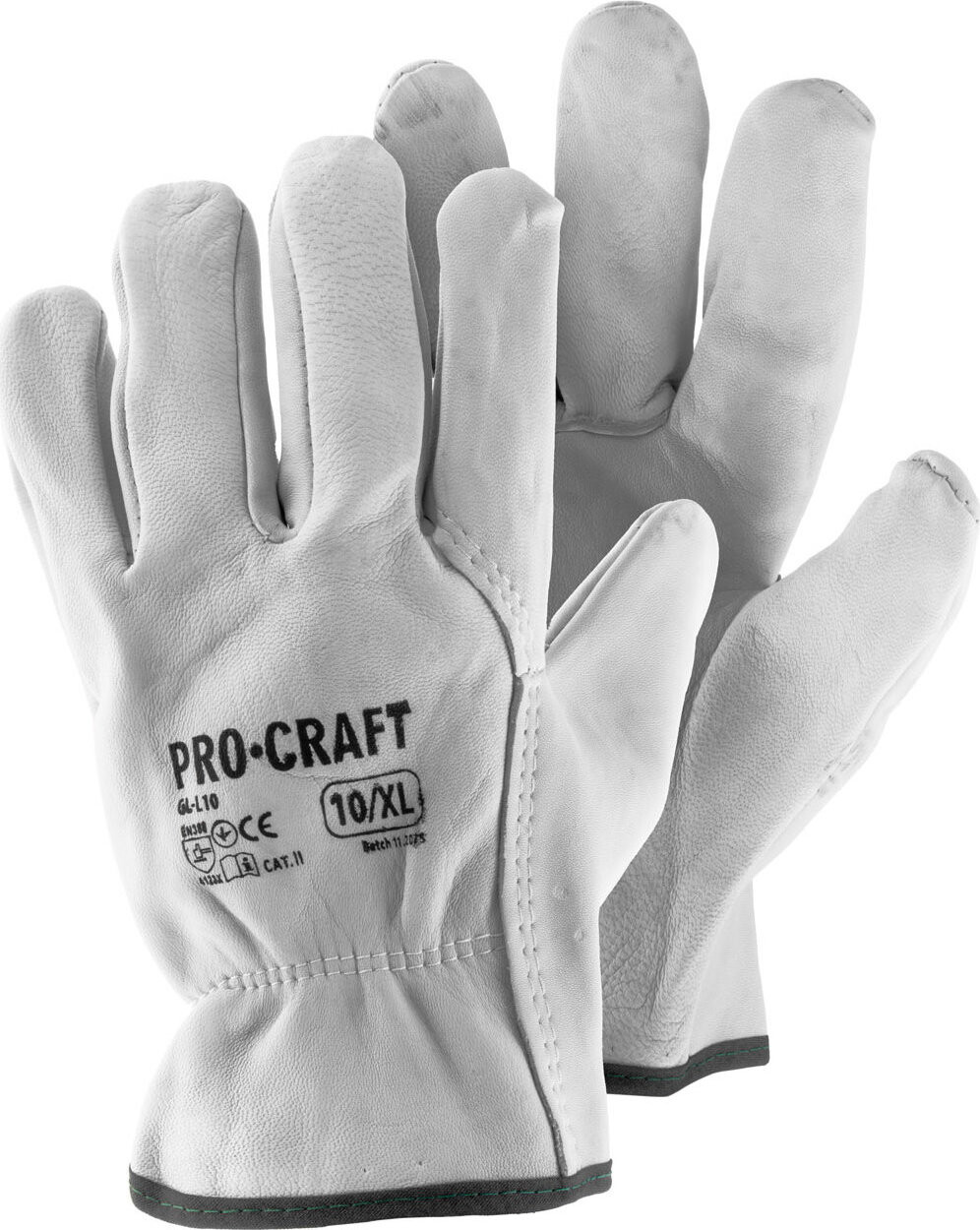 Procraft Pracovní rukavice celokožené XL, GL-L10