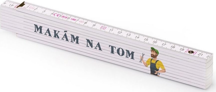METRIE Block 52 skladací meter 2 m, Makám na tom