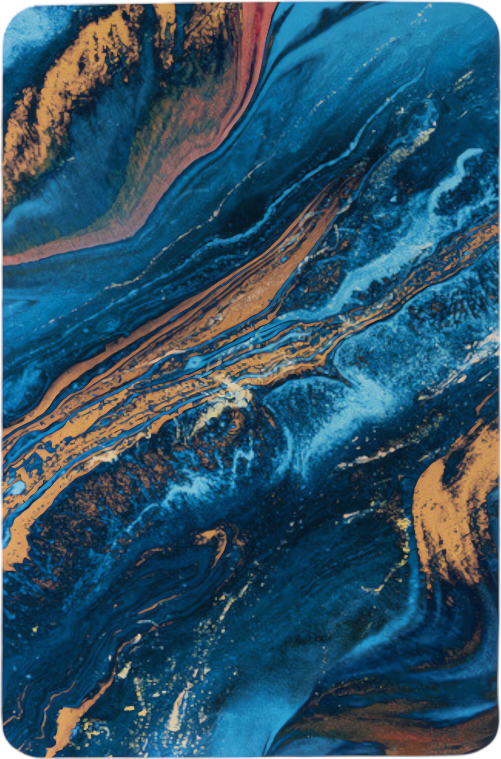 Ruhhy Koupelnová předložka 60 × 40 cm, modrá