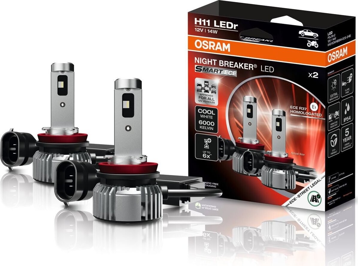 Osram Night Breaker Led Smart H11 EU homologace