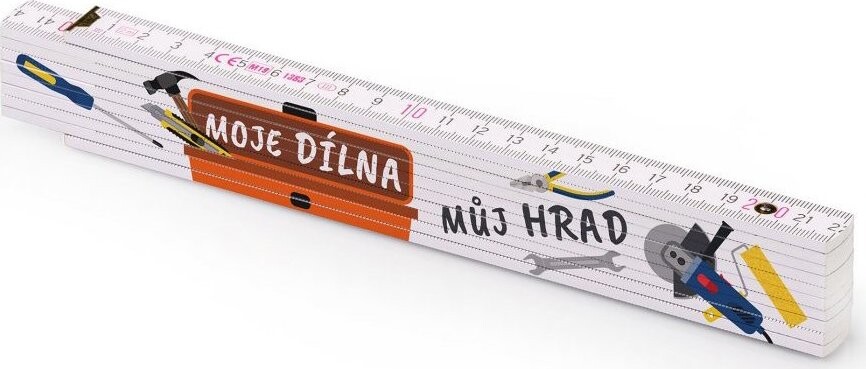 METRIE Block 52 skladací meter 2 m, Moja dielňa môj hrad