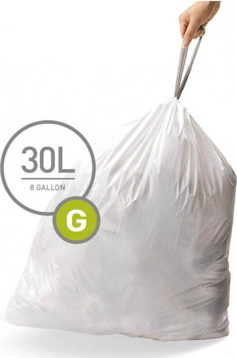 Simplehuman Vrecká do koša typ G, 30l, 20 ks v balení