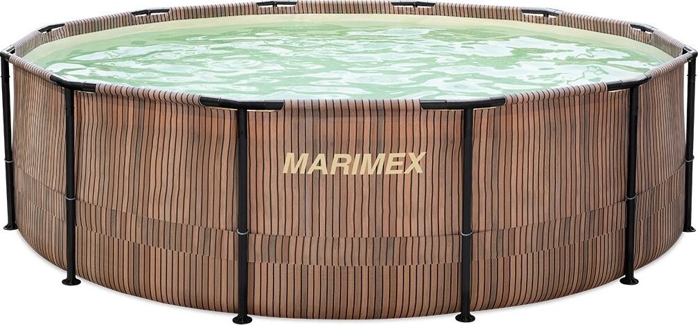 MARIMEX Bazén s konštrukciou Florida 3,66 × 0,99 m so skimmerom – motív TEAK