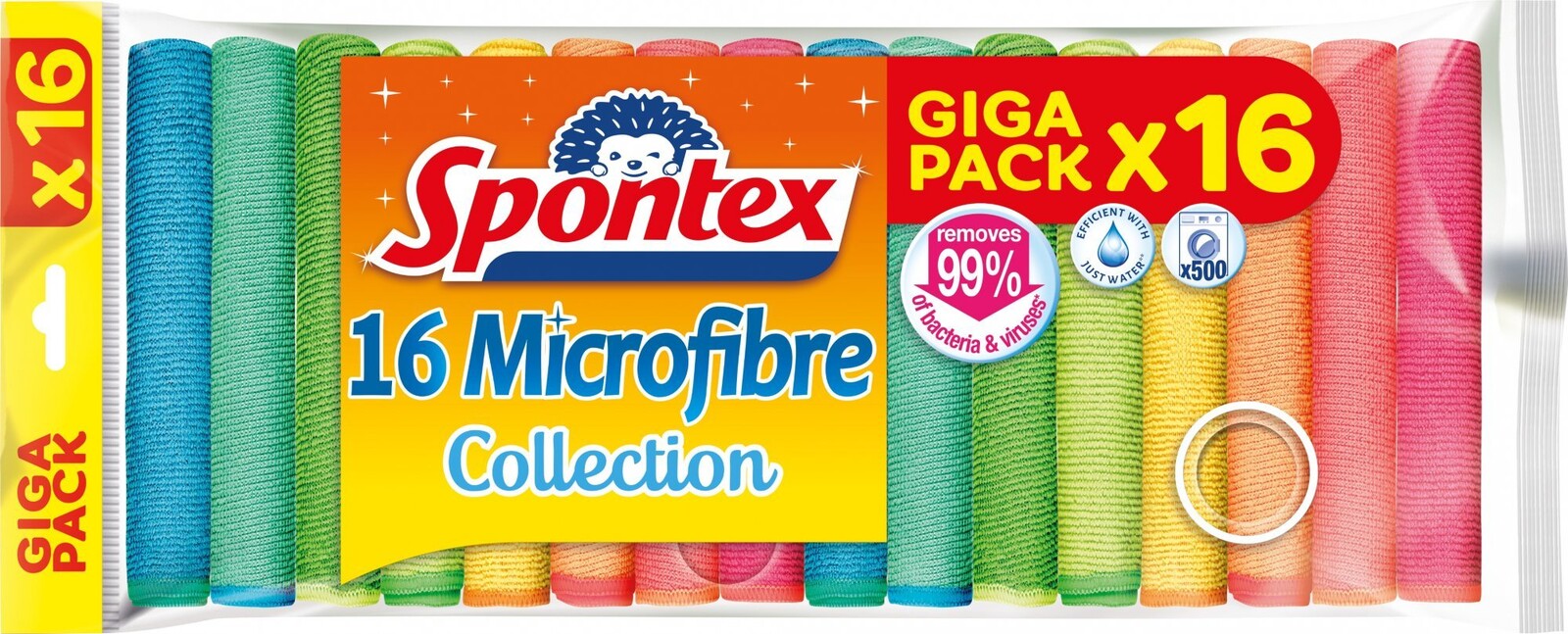 SPONTEX Collection utierka z mikrovlákna 16 ks