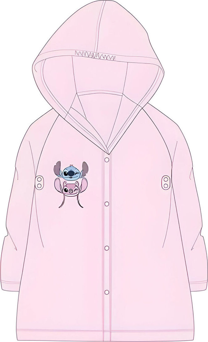 Disney Dievčenská pláštenka veľ. 98/104 – Stitch a Angel