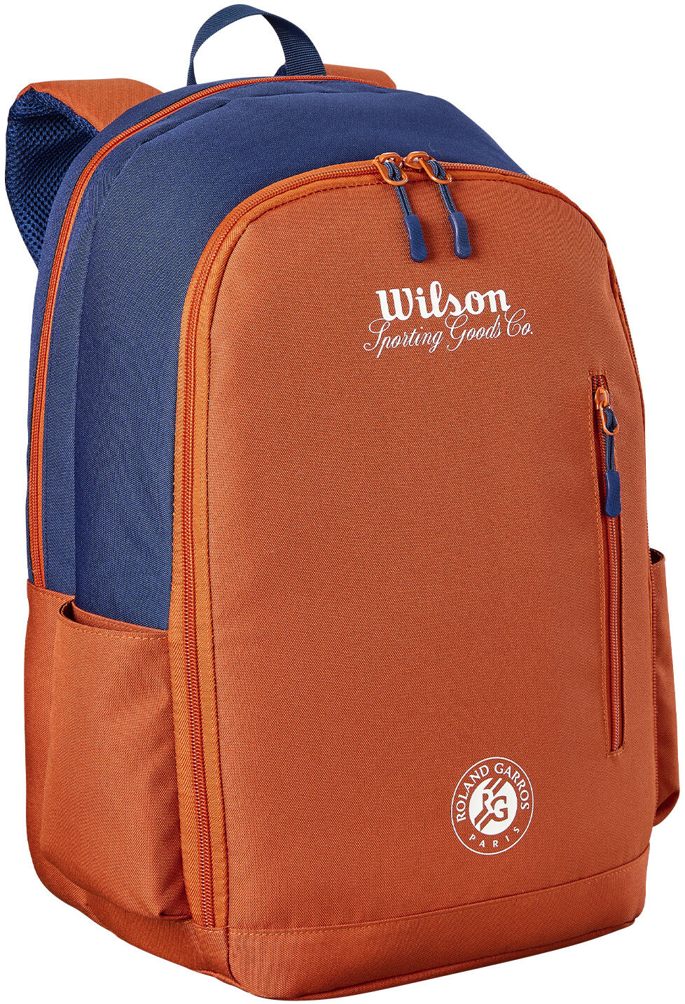 Wilson Roland Garros 2026 Team Backpack, oranžovo-modrý