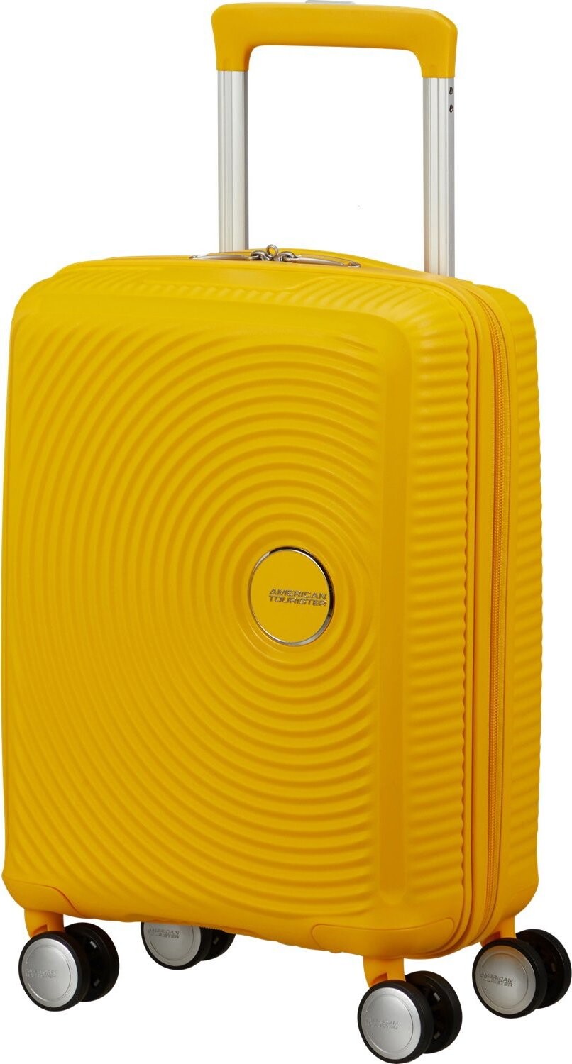 American Tourister Príručný kufor 47 cm Soundbox Mini Golden Yellow