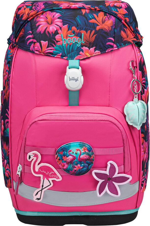 BAAGL Školský batoh Airy Plus Flamingo GRS