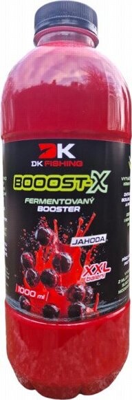 DK Fishing Booster fermentovaný Booost-X Jahoda 1 l