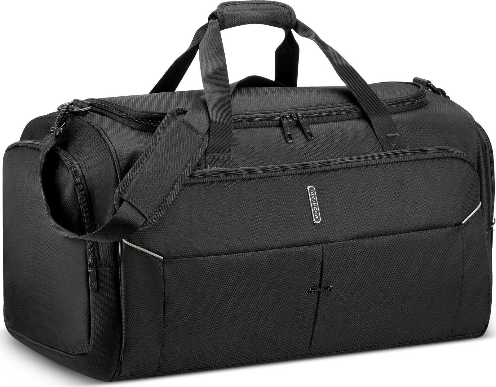 Roncato Ironik 2.0 L čierna, 61 × 35 × 34 cm