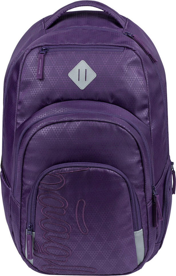 BAAGL Školský batoh Coolmate Plum