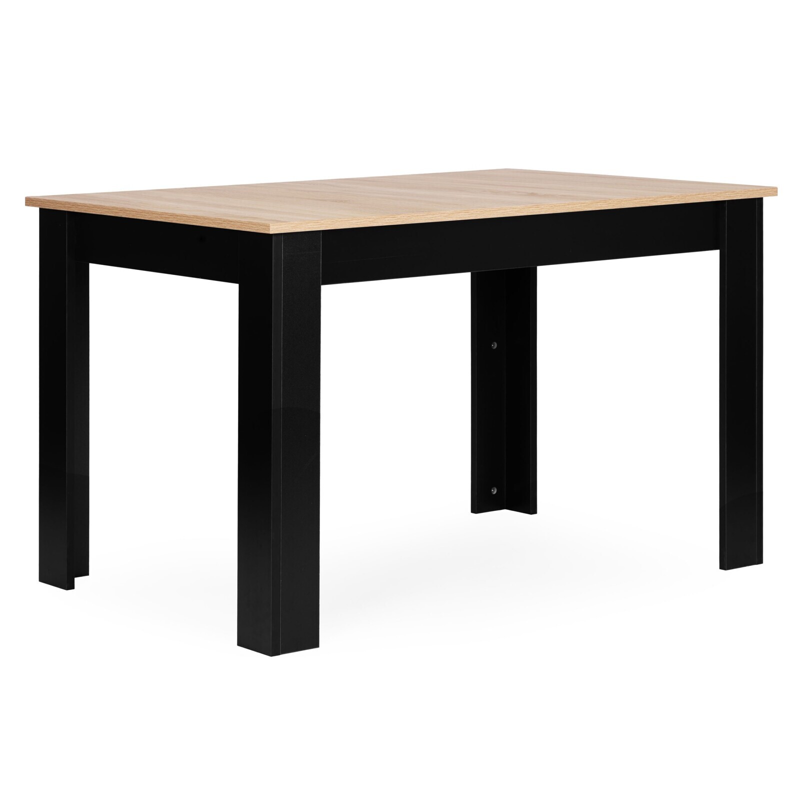 Jídelní stůl Rascals 120 cm dub sonoma/černý