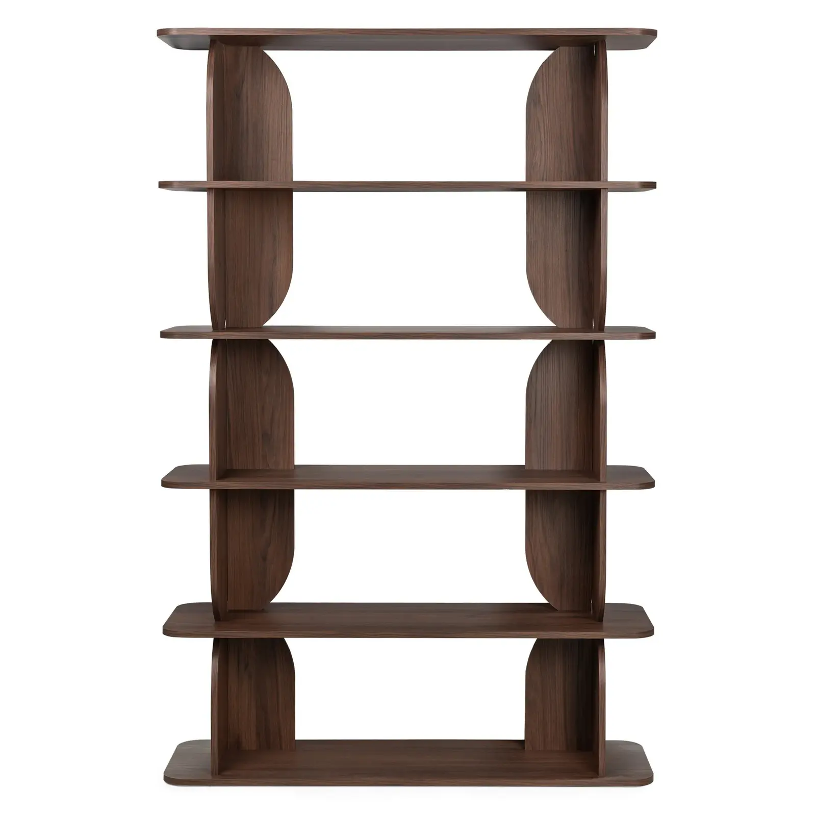 Regál Loocky 181,5 cm ořech Warmia
