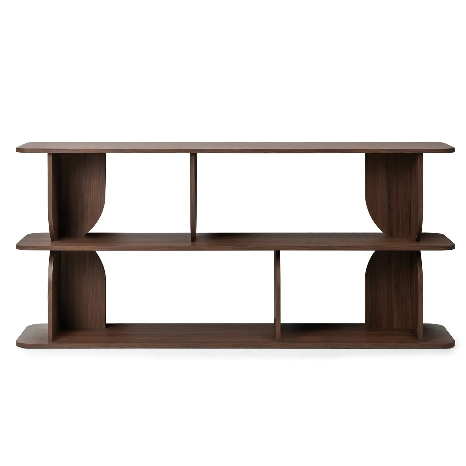 Regál Loocky 74 cm ořech Warmia
