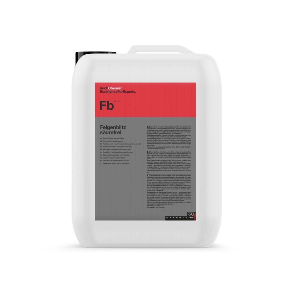 KOCH CHEMIE - Koch Chémia Čistič diskov bez kyseliny Koch Felgenblitz Sauer Frei 5 kg EG4218005