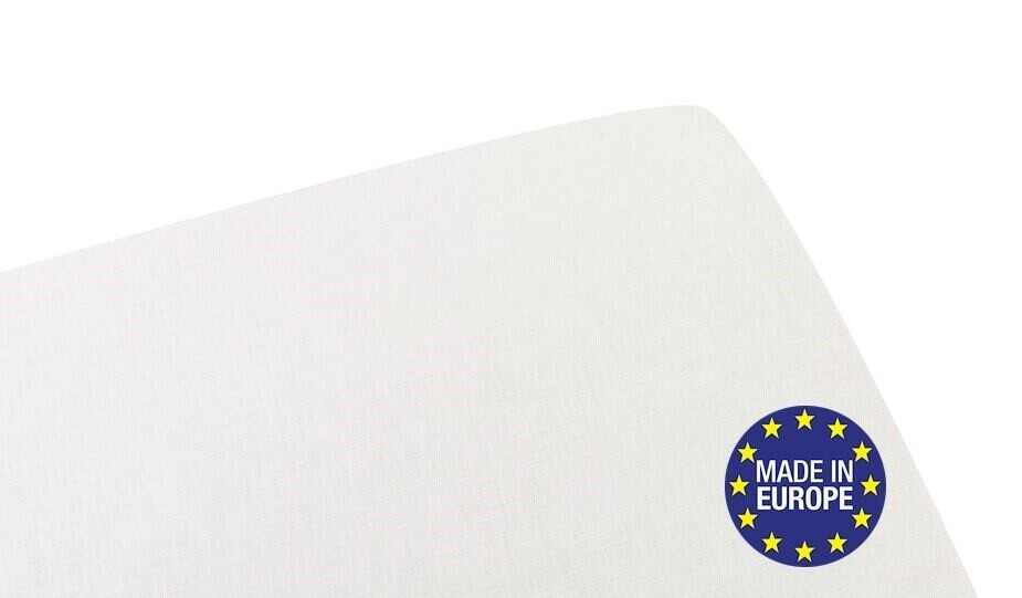 Bomimi Prestieradlo s gumičkou 120*60 cm, bavlna, BIELA
