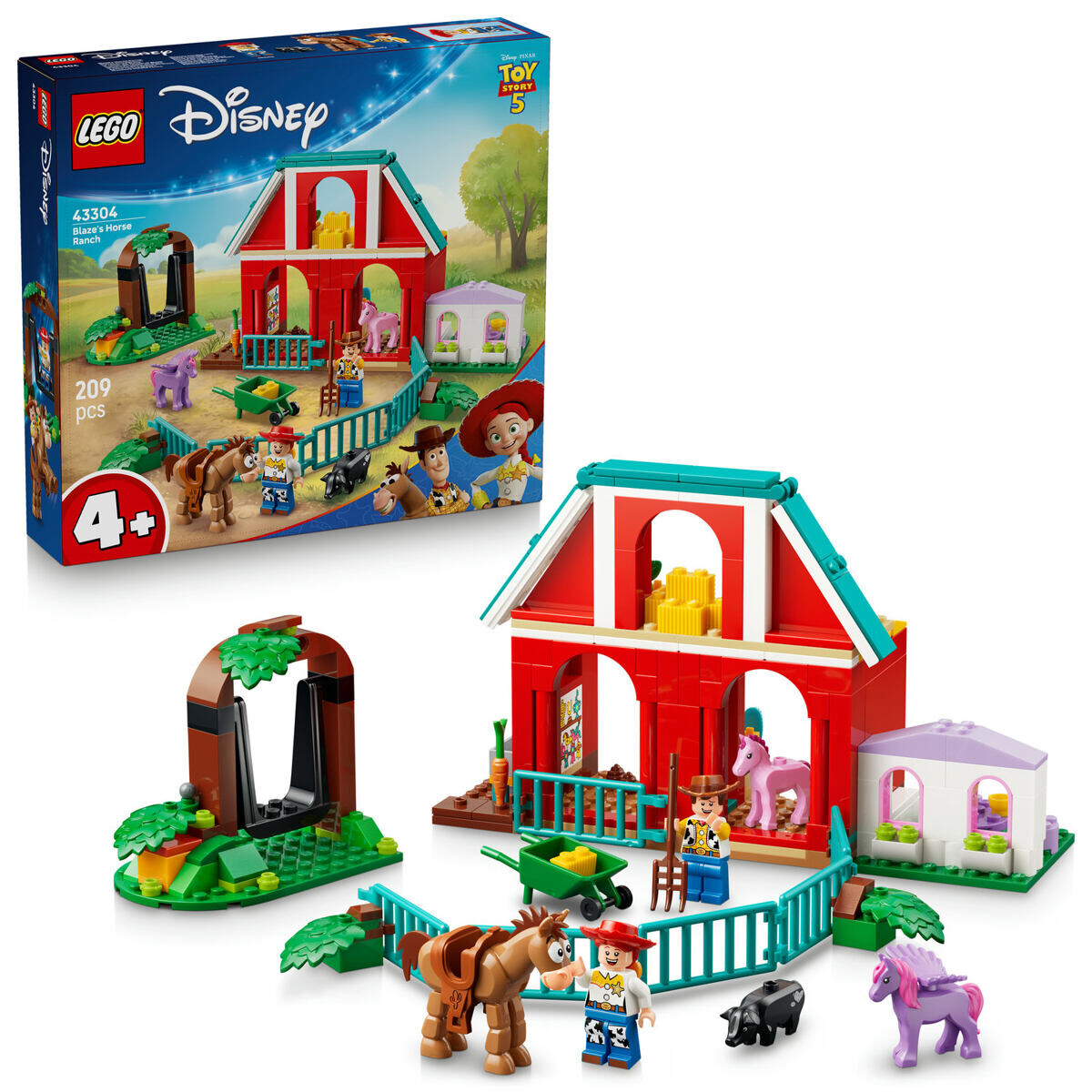 LEGO® │ Disney 43304 Blazeova konská farma