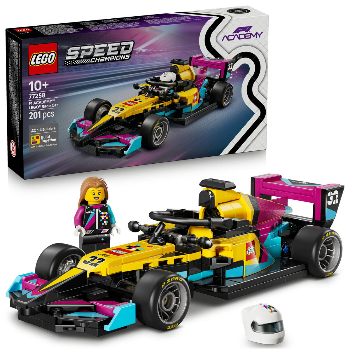 LEGO® Speed Champions 77258 Závodné auto LEGO® F1 ACADEMY™