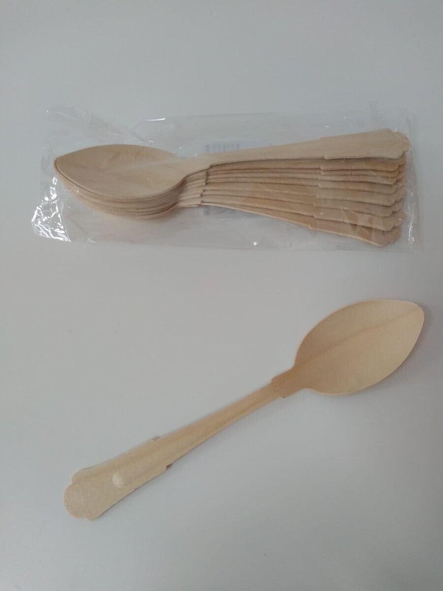 SPARMAL - Drevená lyžica 20,5cm, balenie 10ks