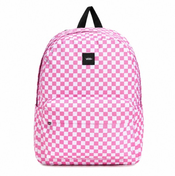 Batoh VANS Old Skool Check Backpack Pink - UNI