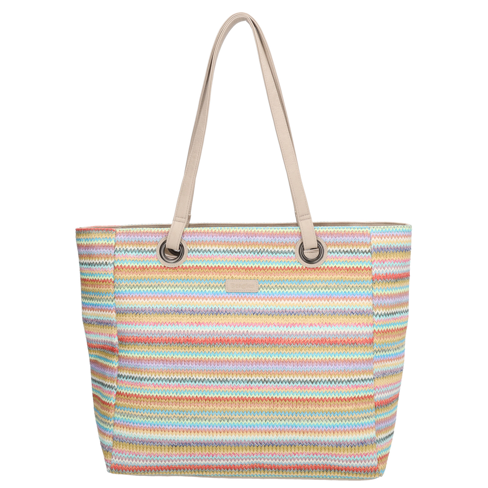 Plážová shopper taška Beagles Formentera - farebná