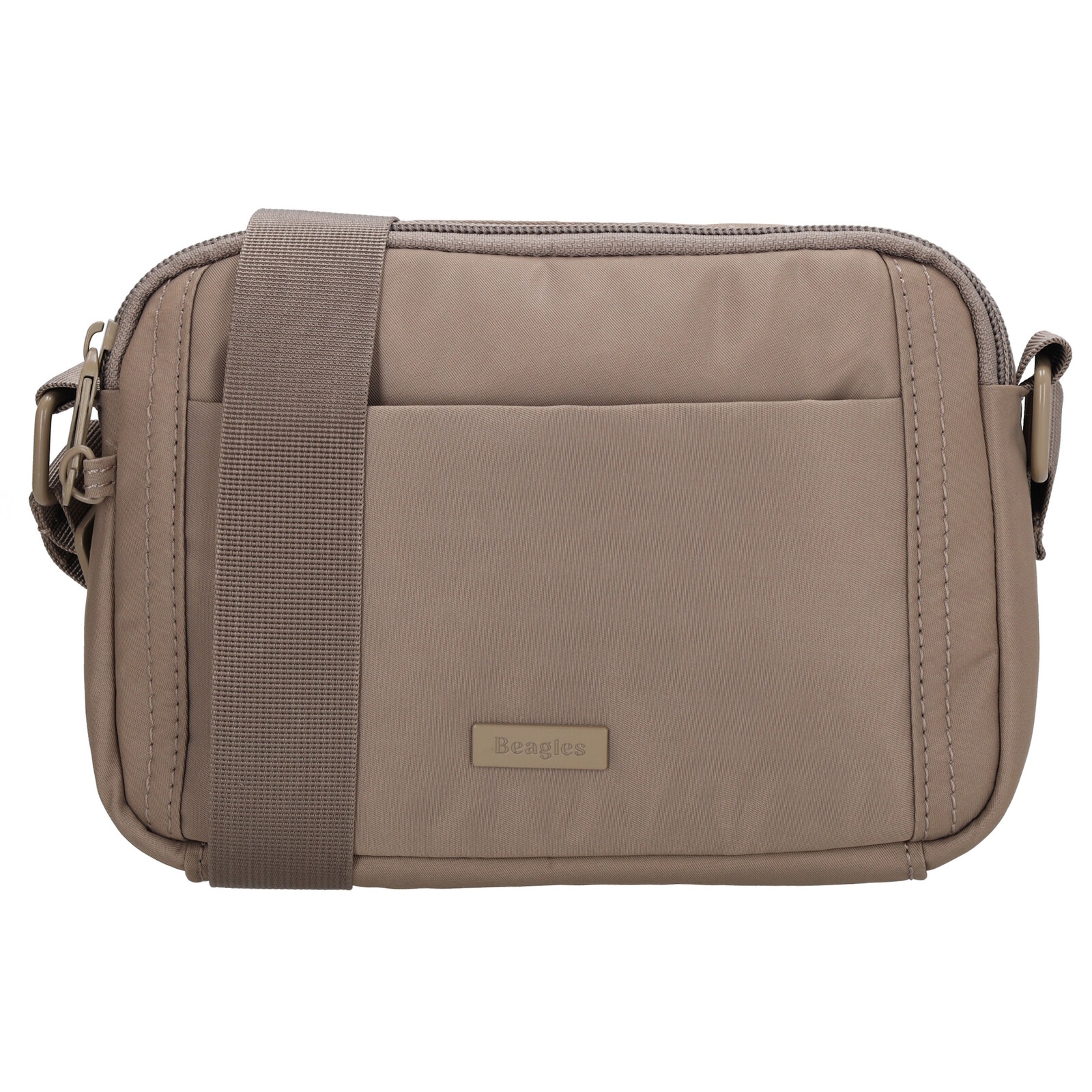 Dámska crossbody kabelka Beagles Duomo - taupe - 20 cm