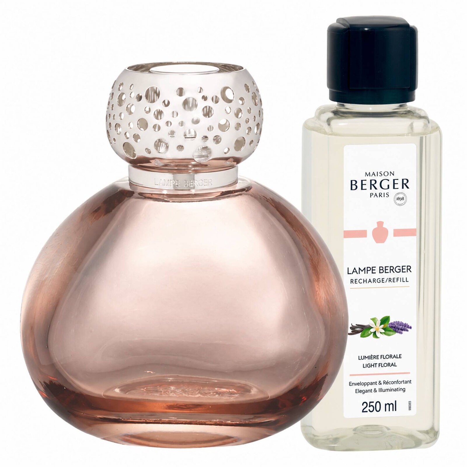 Maison Berger Paris Katalytická lampa Ophelia, telová + náplň Svetlo kvetín, 250 ml 4890