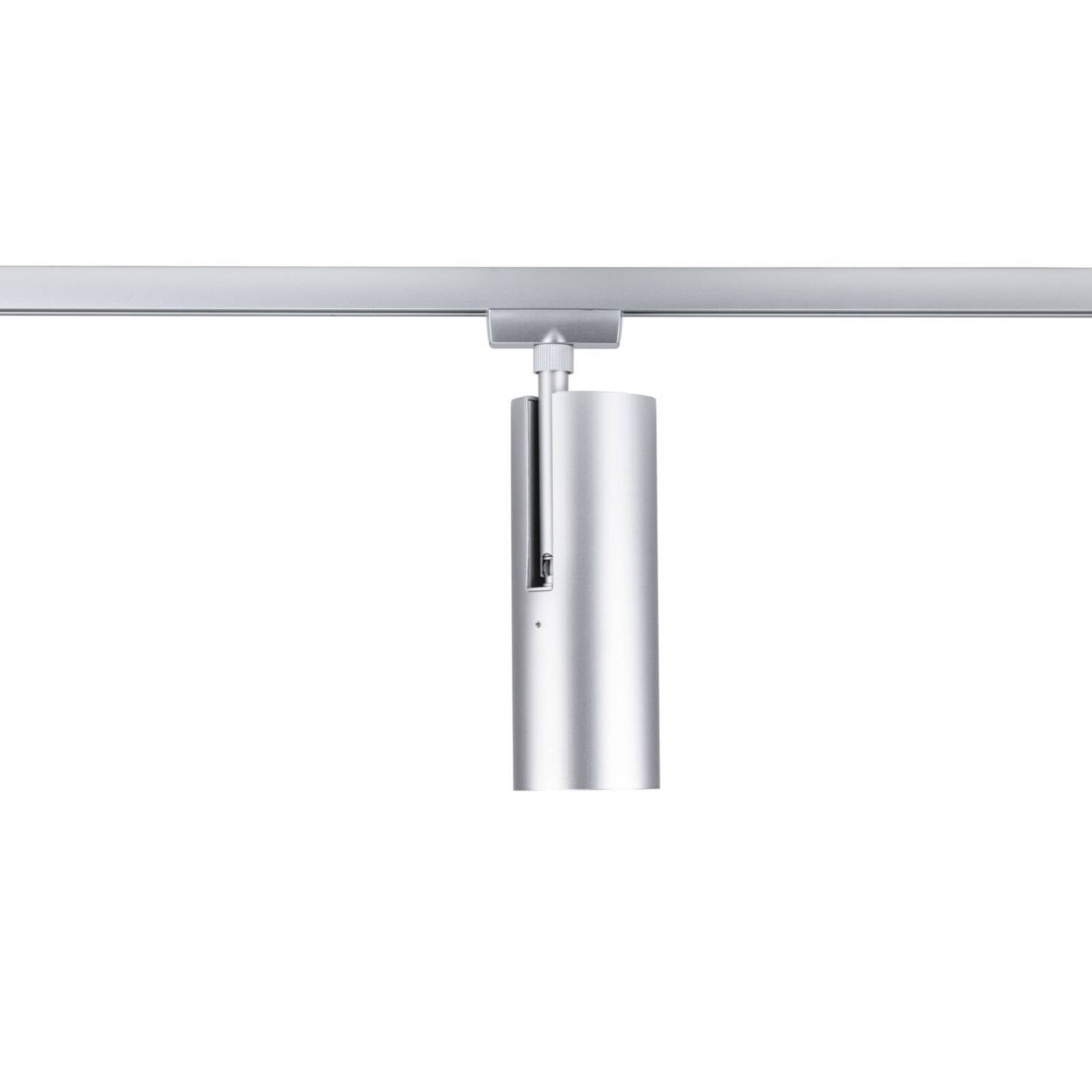 Paulmann URail LED lištový reflektor Theron, chróm 4 000 K, Ø 6 cm