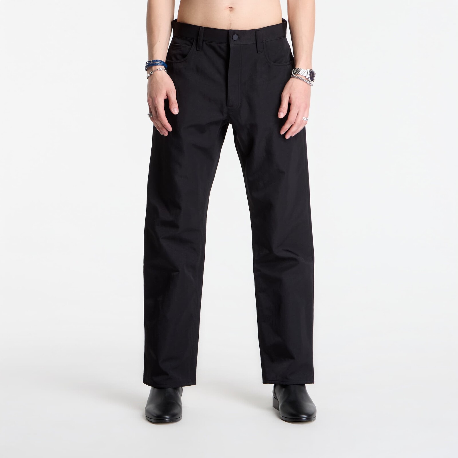 Kalhoty Fear of God Essentials 5 Pocket Pant Vintage Black 34