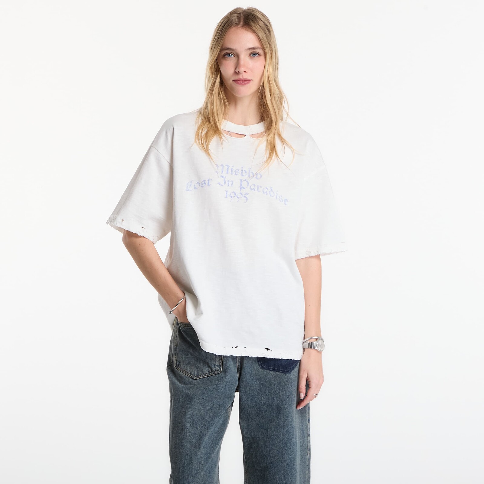 Tričko MISBHV Lost In Paradise T-Shirt UNISEX Off White M