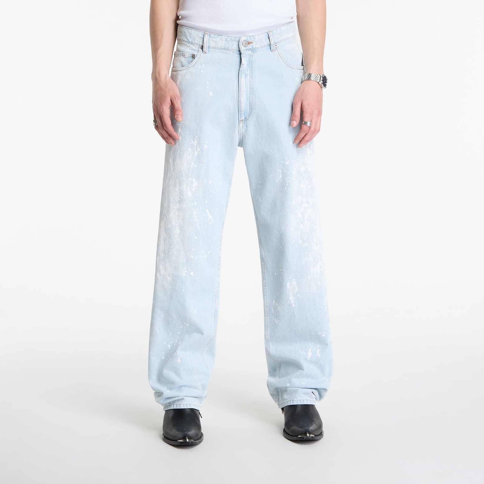 Džínsy MM6 Pants 5 Pockets Blue 36