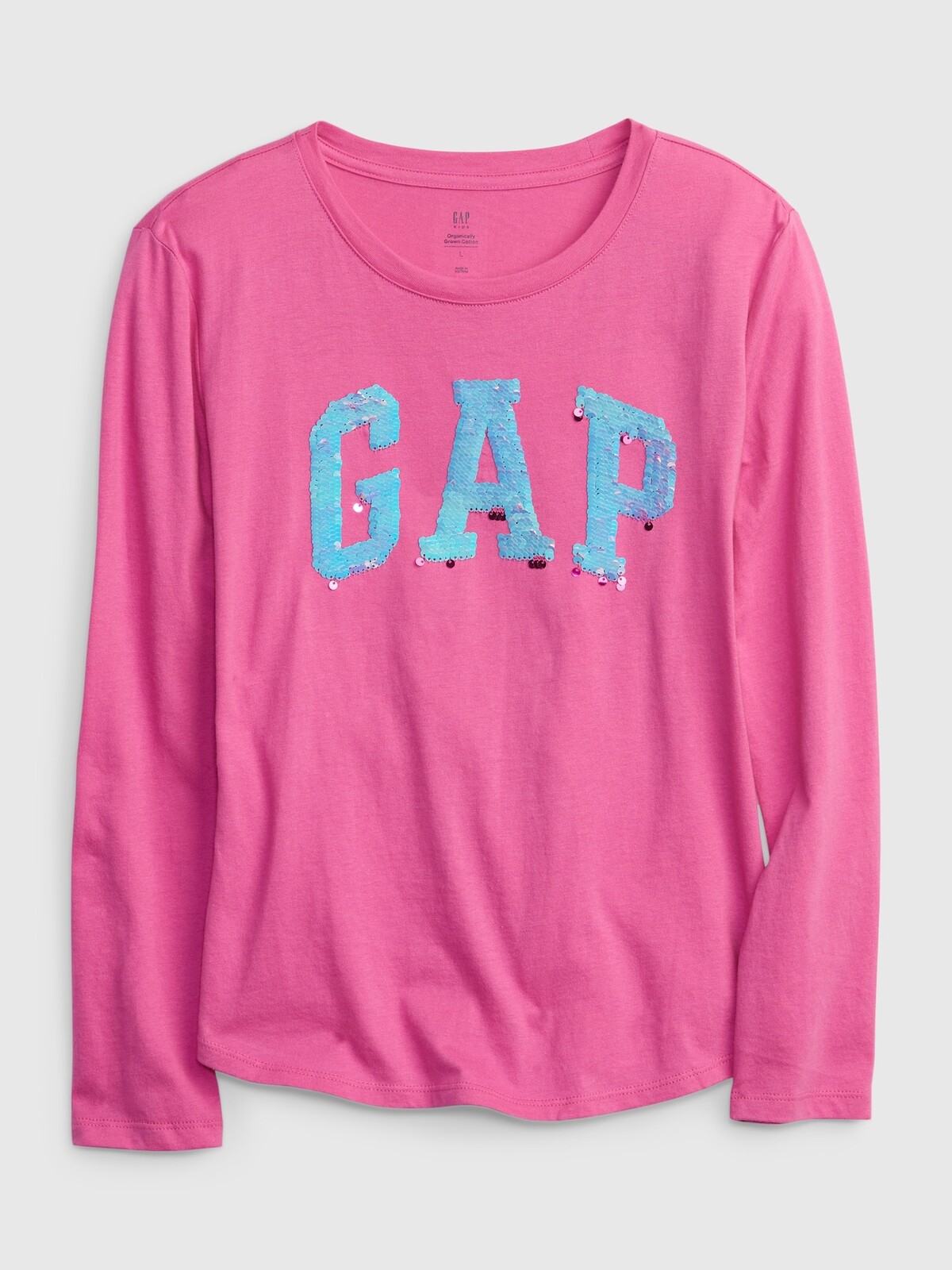 Children's T-shirt organic with GAP logo - Girls