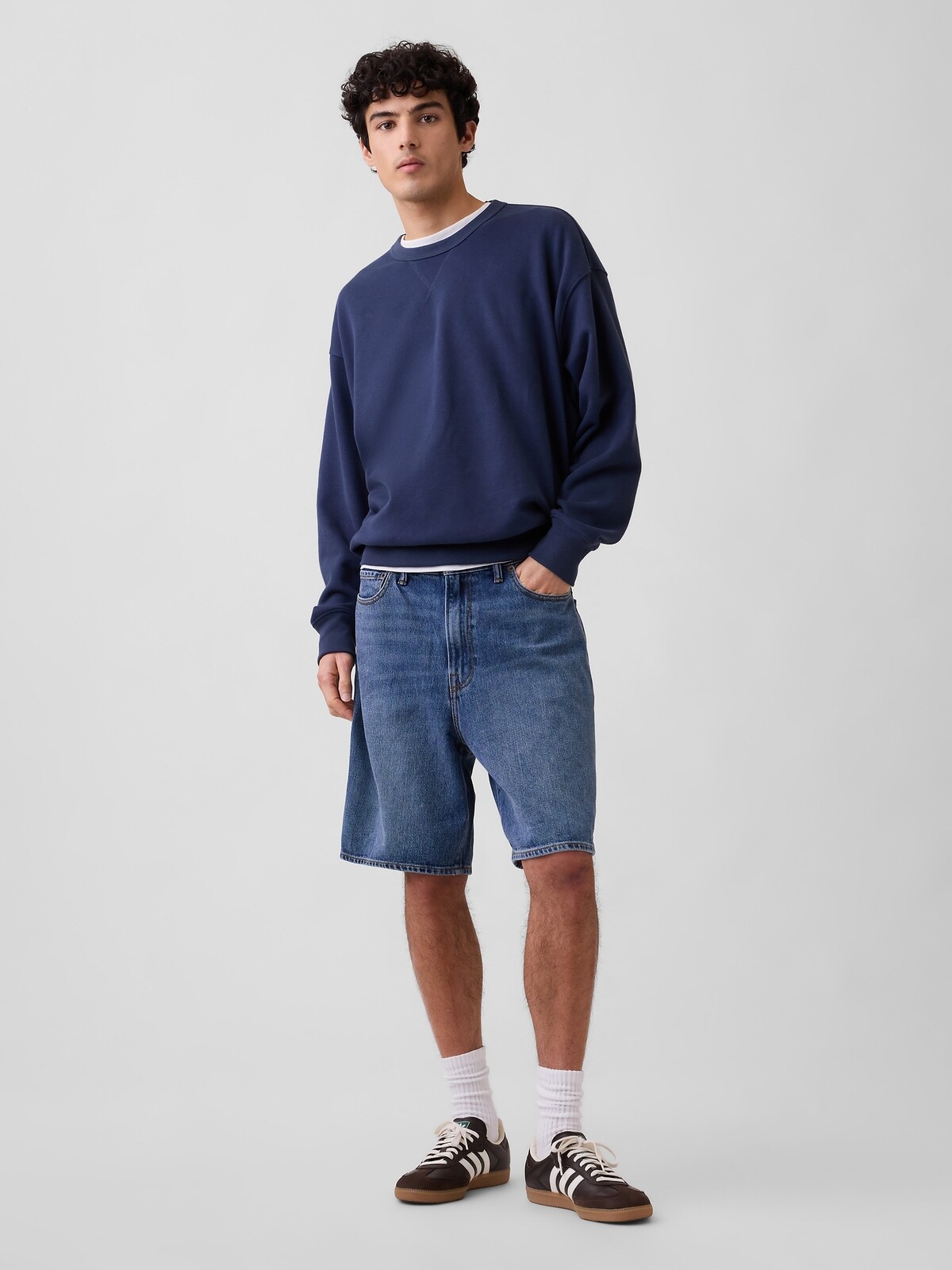 GAP pánske denim šortky Loose SuperSoft