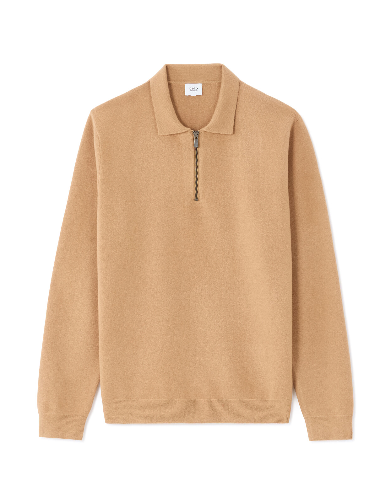 Celio Polo Sweater Nezipy - Men's
