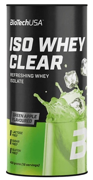 Biotechusa iso whey clear 400 g - green apple