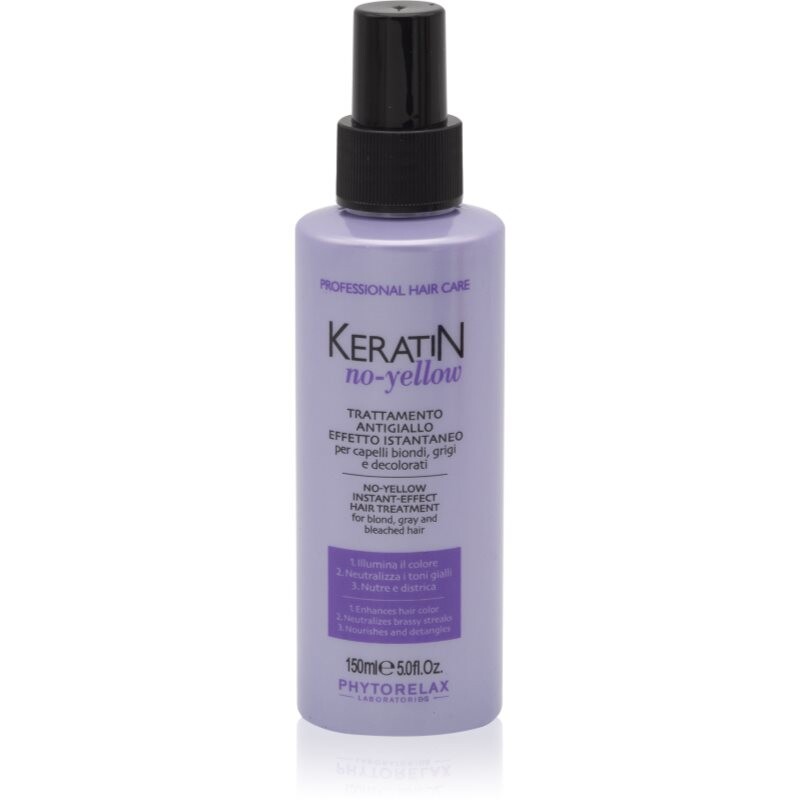 Phytorelax Laboratories Keratin No-Yellow sprej proti žltým tónom 150 ml