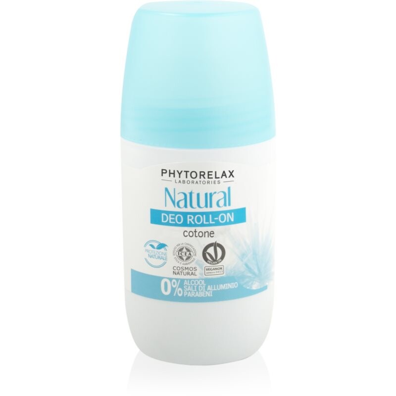 Phytorelax Laboratories Natural dezodorant roll-on bez obsahu hliníkových solí 50 ml