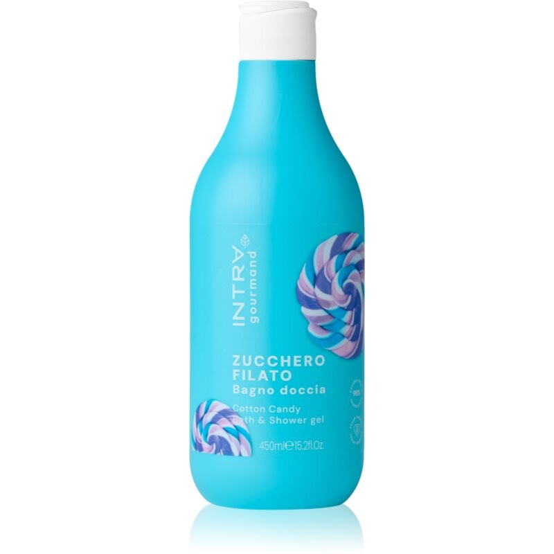 Phytorelax Laboratories Intra Gourmand Cotton Candy sprchový a kúpeľový gél 450 ml